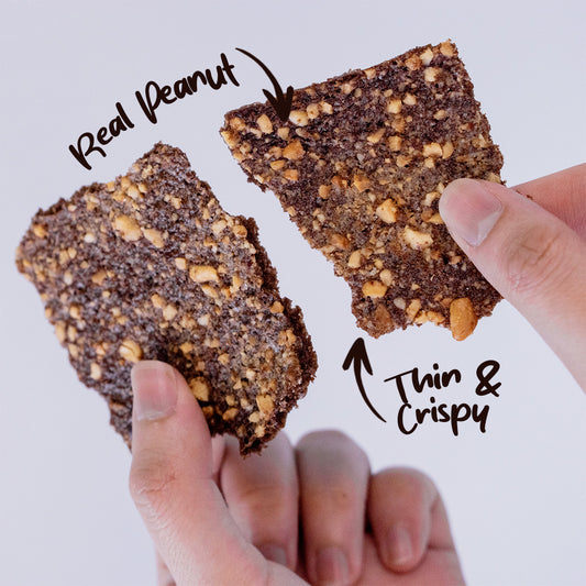 Bronys Brownie Crisps - Peanut Pancake Flavour