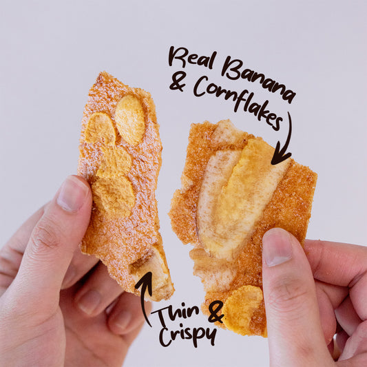 Bronys Brownie Crisps - Banana Fritter Flavour