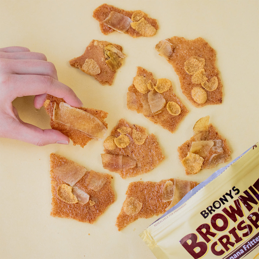 Bronys Brownie Crisps - Banana Fritter Flavour