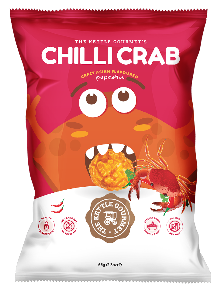 Chilli Crab Popcorn (8 Packs x 65g)