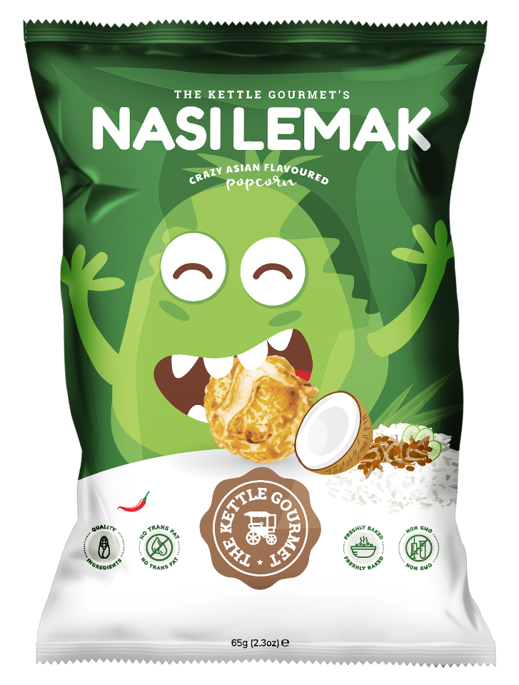 Nasi Lemak Popcorn (8 Packs x 65g)