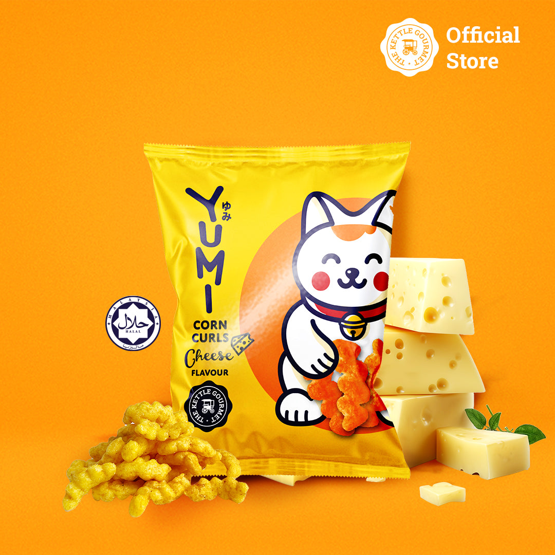 YUMI Cheese Corn Curls (Bundle of 9/15/30/48)