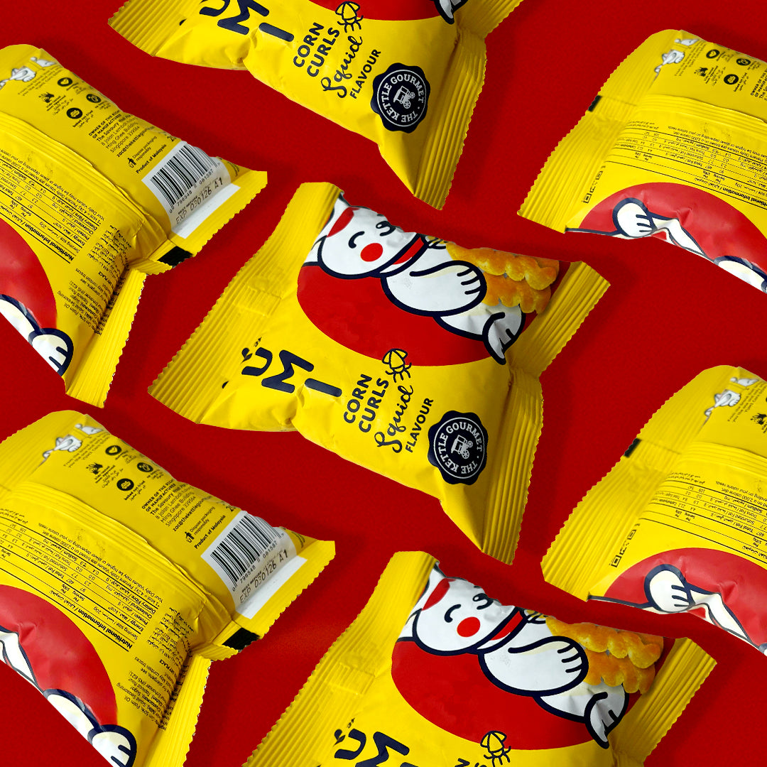 YUMI Squid Corn Curls (Bundle of 9/15/30/48)