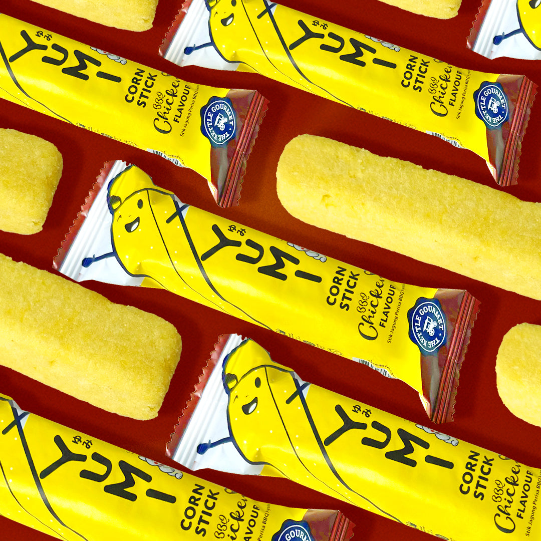 YUMI BBQ Chicken Corn Stick (Polybag 8.5g x 20 sticks)