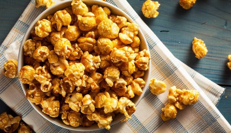 Munch on popcorn in unusual flavors like teh tarik and bak kwa from this new local brand