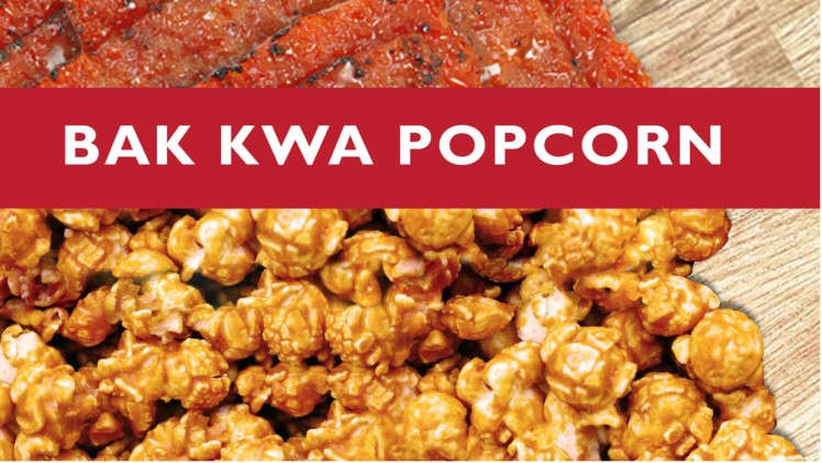 Bak Kwa Popcorn Singaporean Start-Up Launches New Locally-Inspired Range