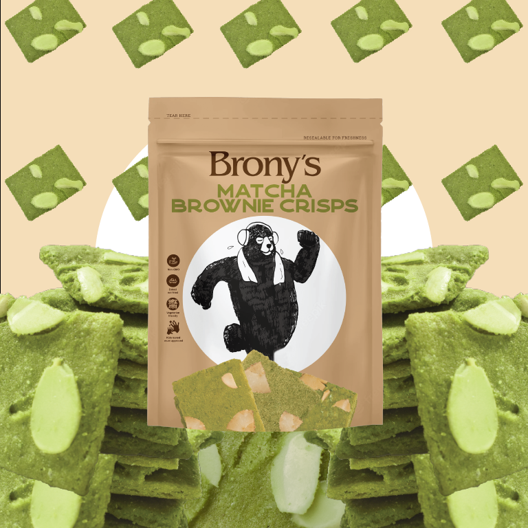 Brony's Brownie Crisps (Assortment of 4 x 35g)