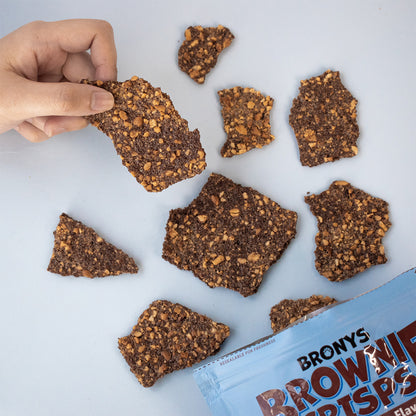 Bronys Brownie Crisps - Peanut Pancake Flavour