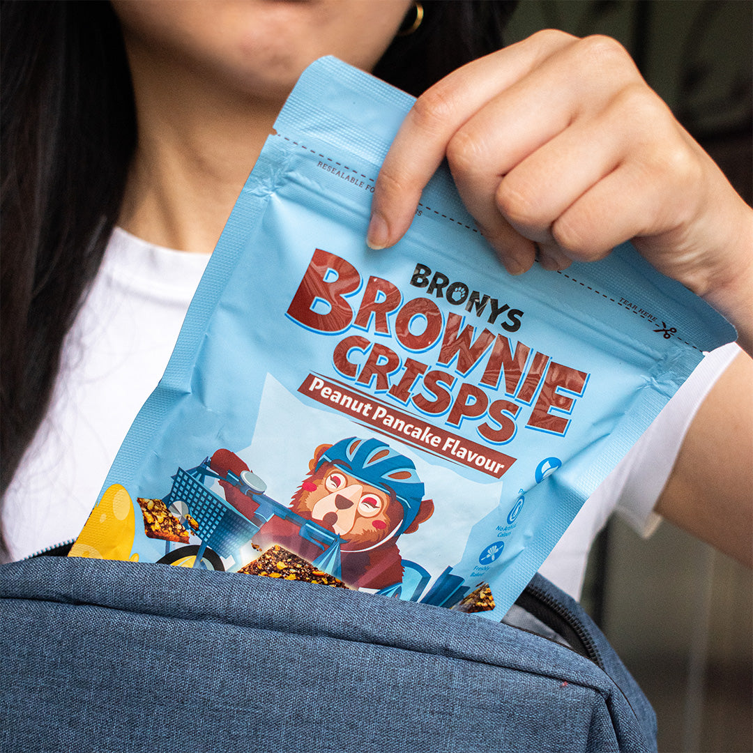 Bronys Brownie Crisps - Peanut Pancake Flavour