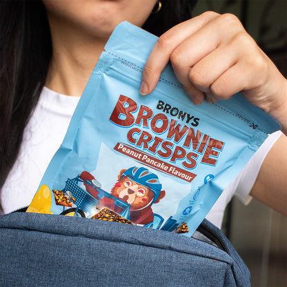 Bronys Brownie Crisps - Peanut Pancake Flavour