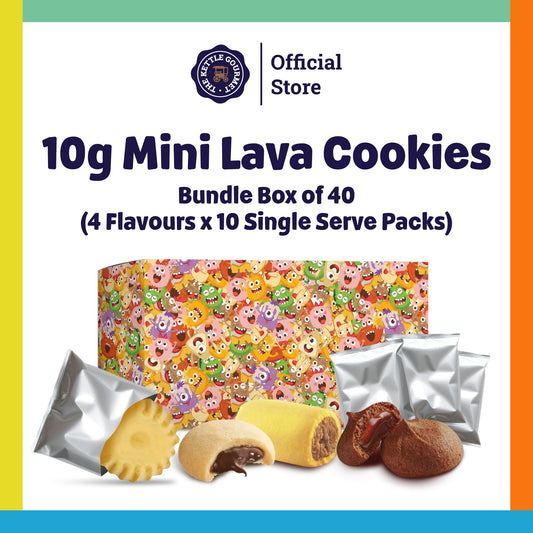 Mini Cookies Bundle Box (Assortment of 40 x 10g)