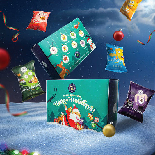 Christmas Mini Pack Popcorn Bundle (Assortment of 8 Packs x 30g)