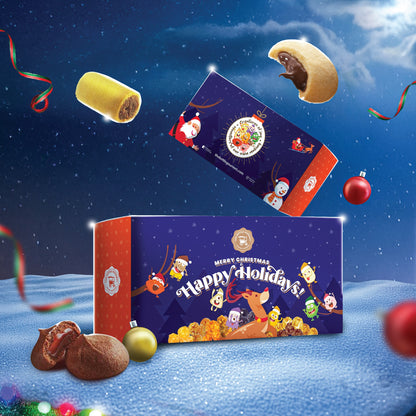 Mini Cookies Christmas Bundle Box (Assortment of 40 x 10g)