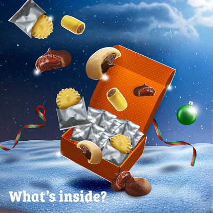 Mini Cookies Christmas Bundle Box (Assortment of 40 x 10g)