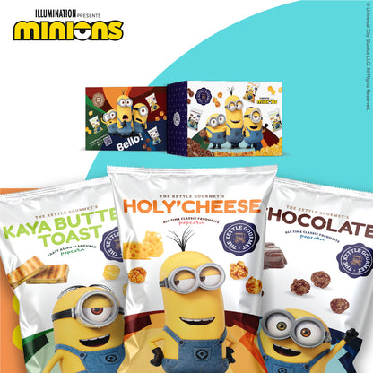 The Kettle Gourmet Minions Series Popcorn Giftset