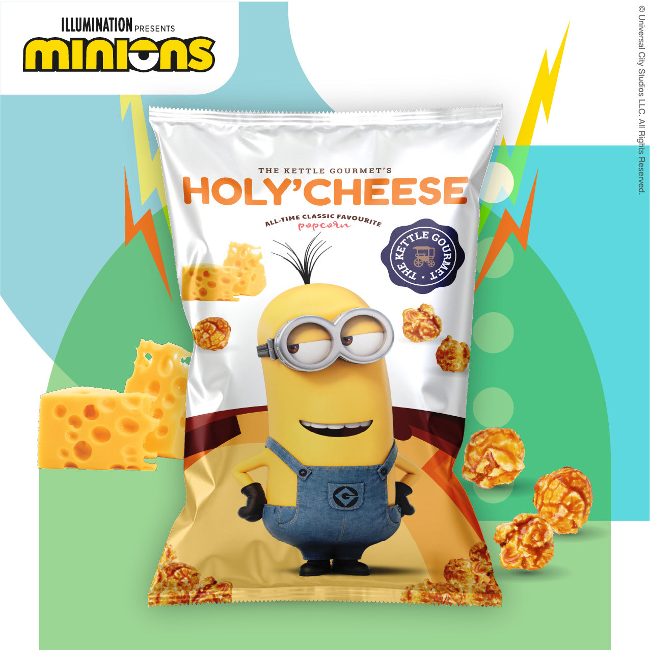 The Kettle Gourmet Minions Holy Cheese Popcorn