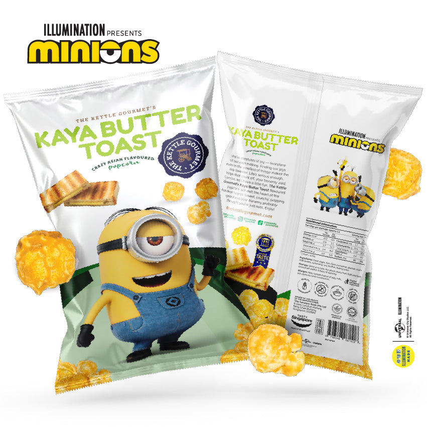 The Kettle Gourmet Minions Kaya Butter Toast Popcorn