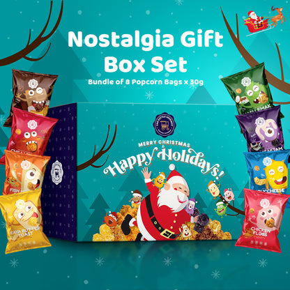 Christmas Mini Pack Popcorn Bundle (Assortment of 8 Packs x 30g)