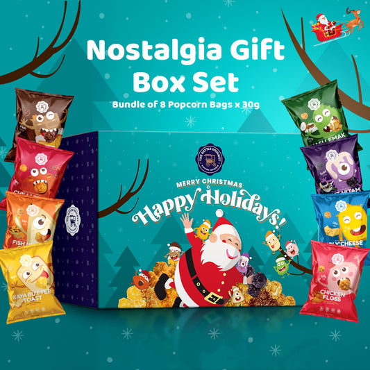 Christmas Mini Pack Popcorn Bundle (Assortment of 8 Packs x 30g)