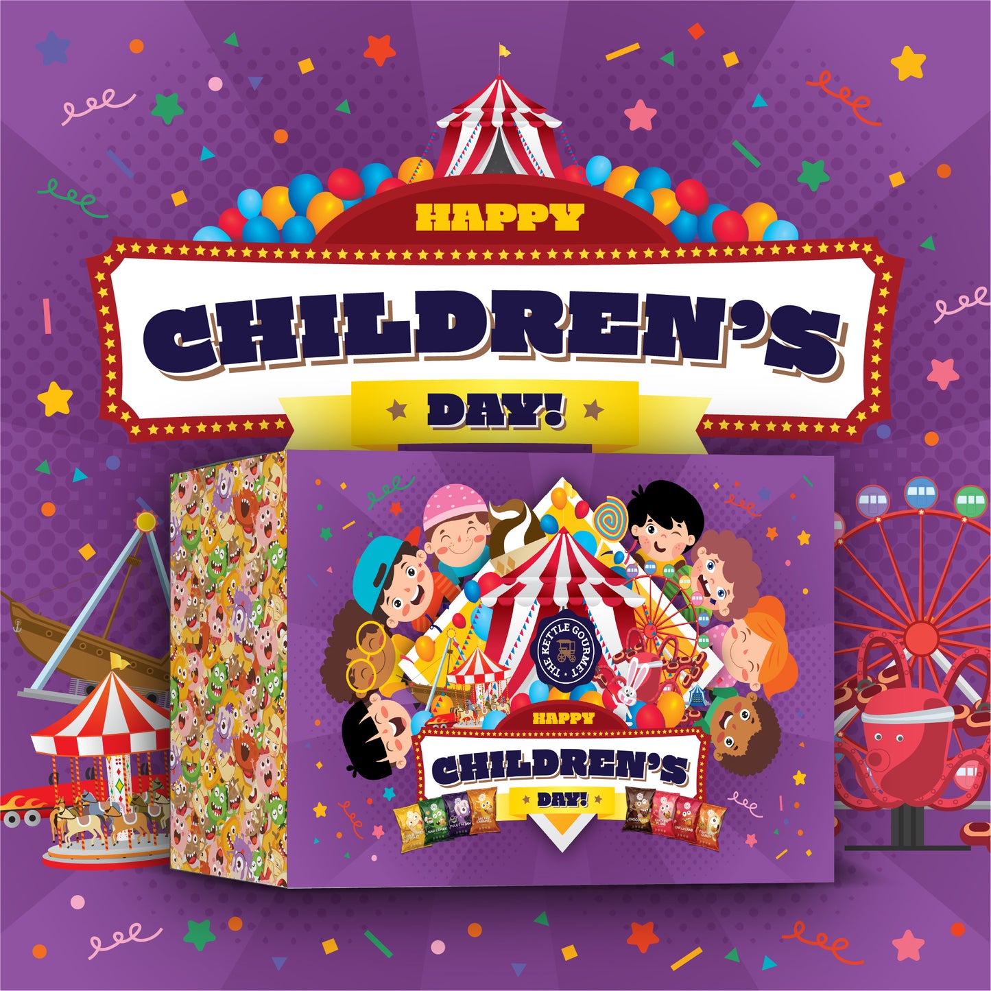 The Kettle Gourmet Children's Day Bundle (Assortment of 8 x 30g)
