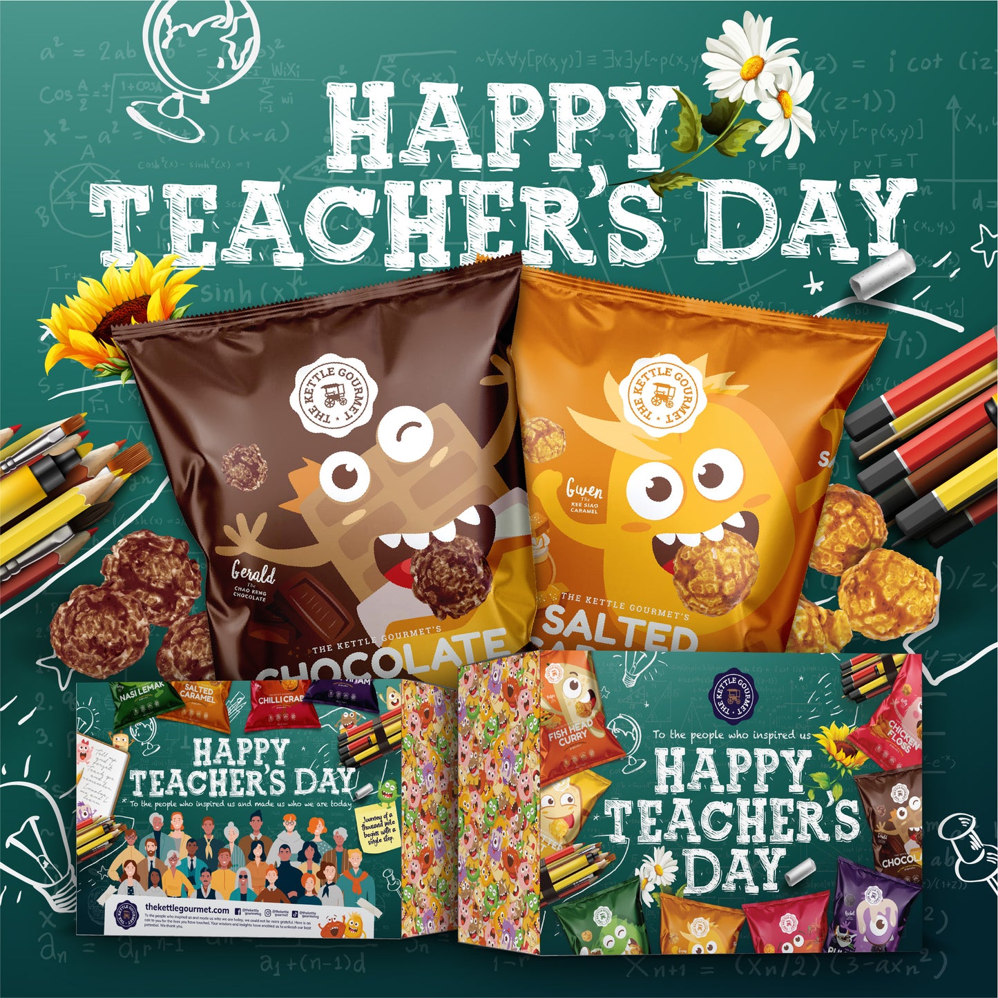 The Kettle Gourmet Teacher's Day Bundle (Assortment of 8 x 30g)