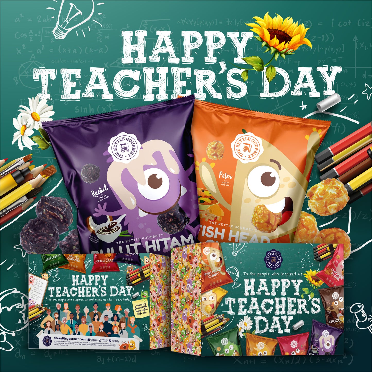 The Kettle Gourmet Teacher's Day Bundle (Assortment of 8 x 30g)