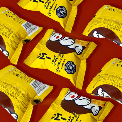 YUMI BBQ Corn Curls (Bundle of 9/15/30/48)