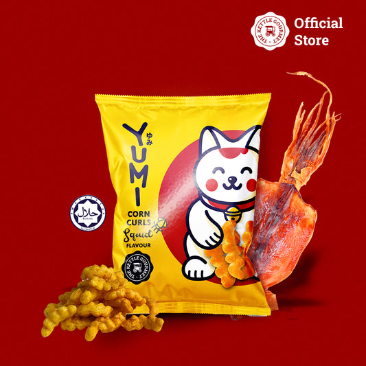 YUMI Squid Corn Curls (Bundle of 9/15/30/48)