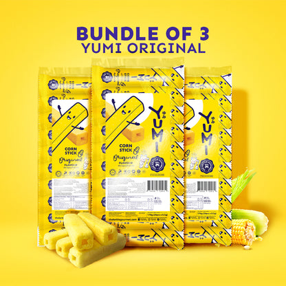 YUMI Original Corn Stick (Polybag 8.5g x 20 sticks)