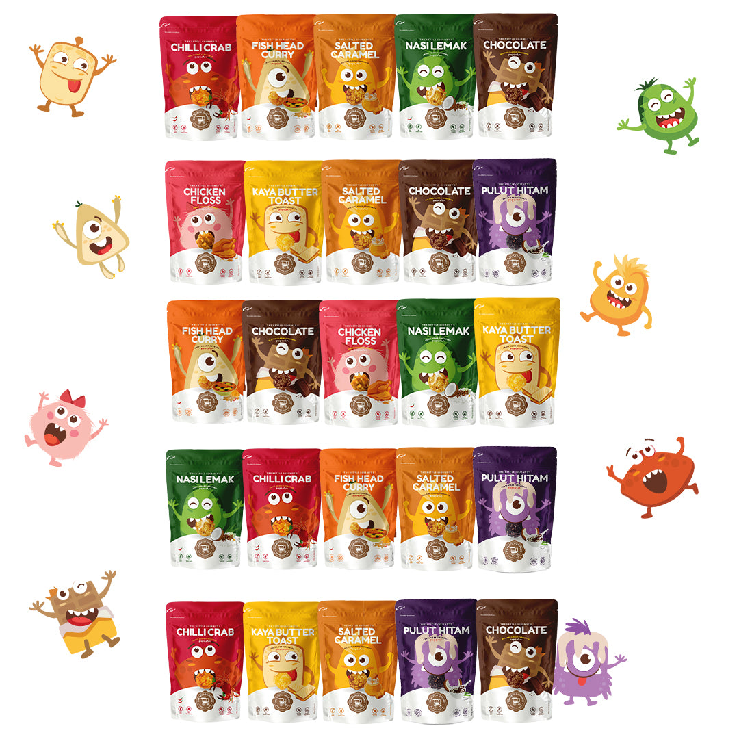 20 + 5 Popcorn Bundle Set (25 Packs x 65g)