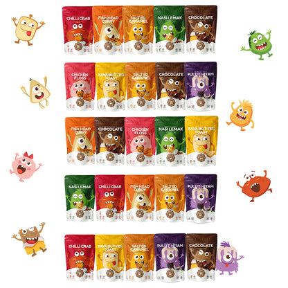 20 + 5 Popcorn Bundle Set (25 Packs x 65g)