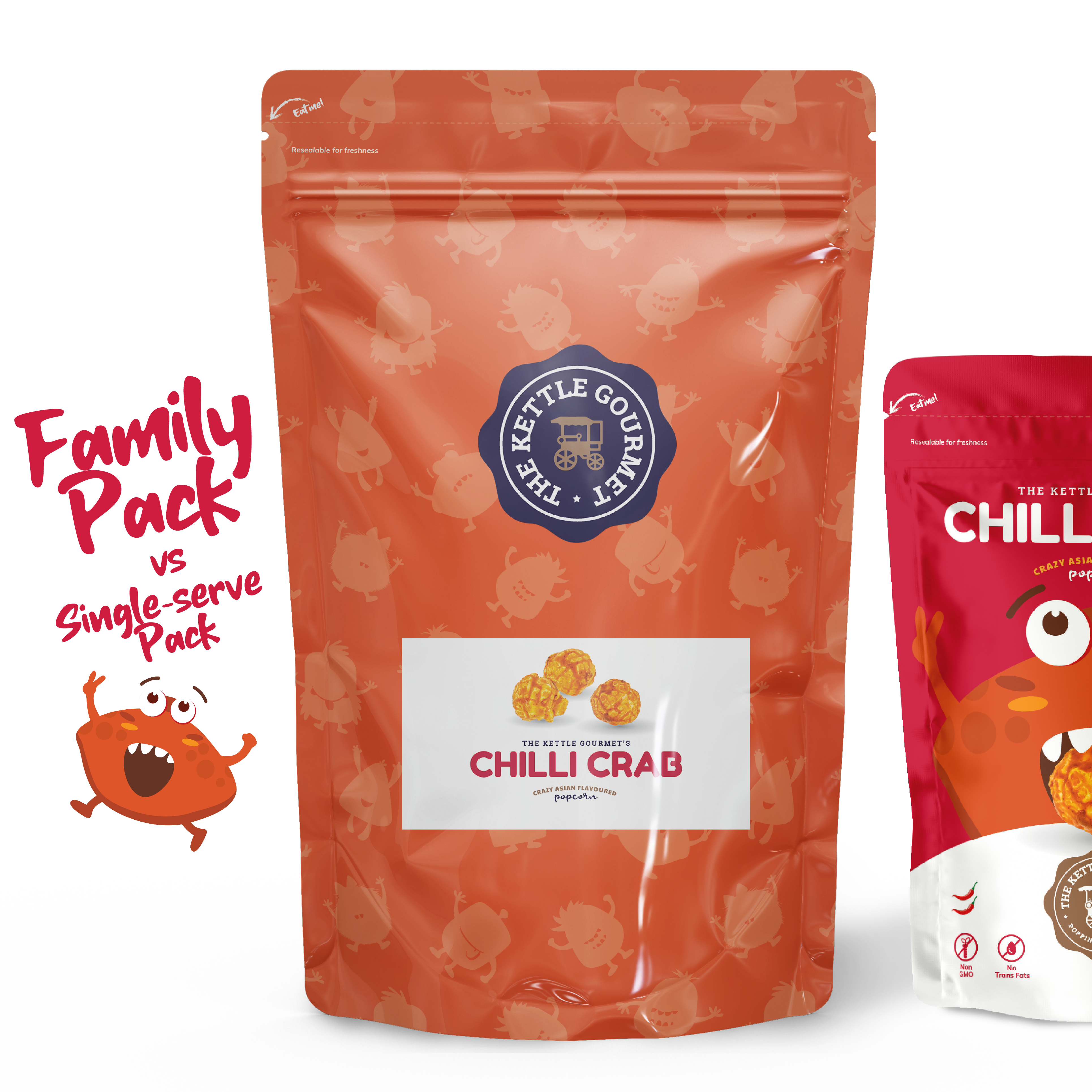 Chilli Crab Popcorn Family Pack