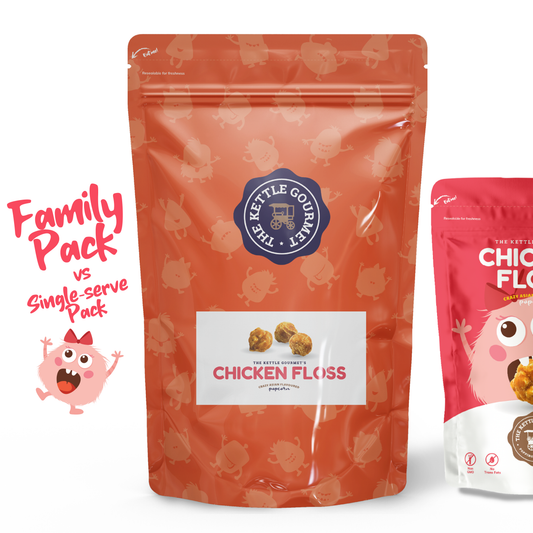 Chicken Floss Popcorn Family Pack