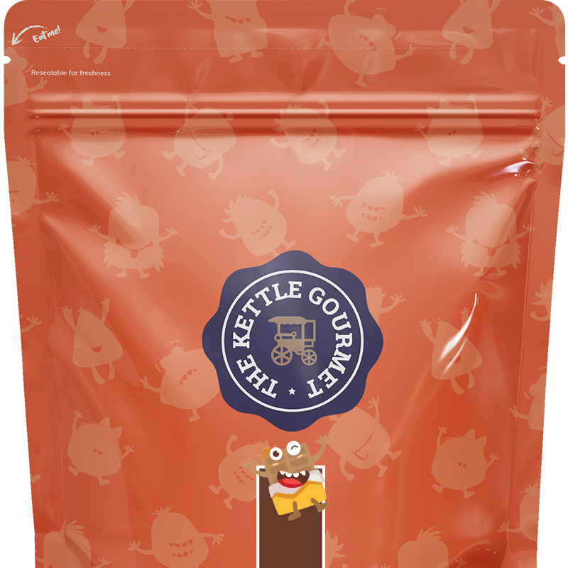 TKG Chocolate Flavoured Popcorn (Family Pack) - close up