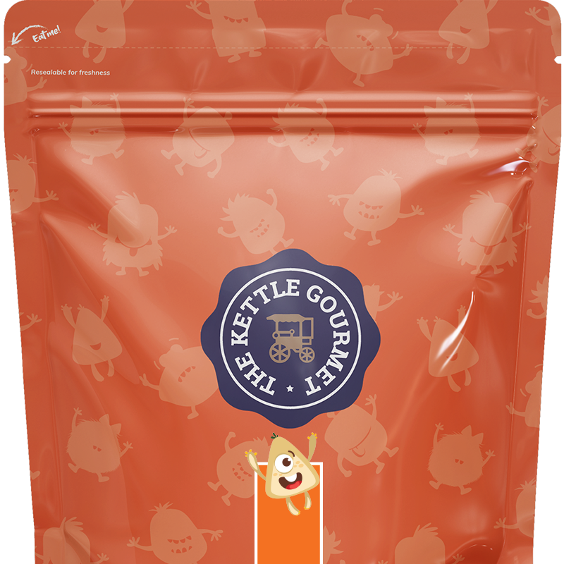 TKG Fish Head Curry Flavoured Popcorn (Family Pack) - close up