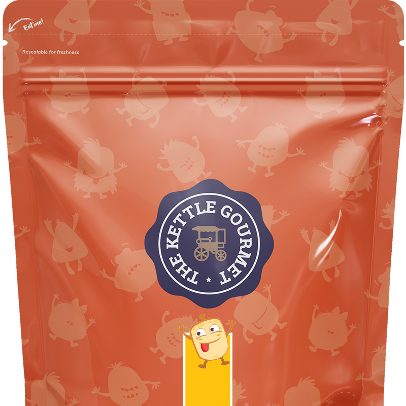 TKG Kaya Butter Toast Flavoured Popcorn (Family Pack) - close up 