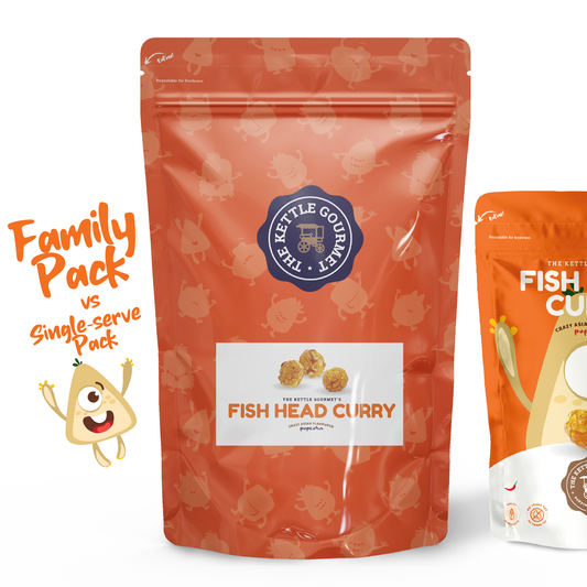 Fish Head Curry Popcorn Family Pack