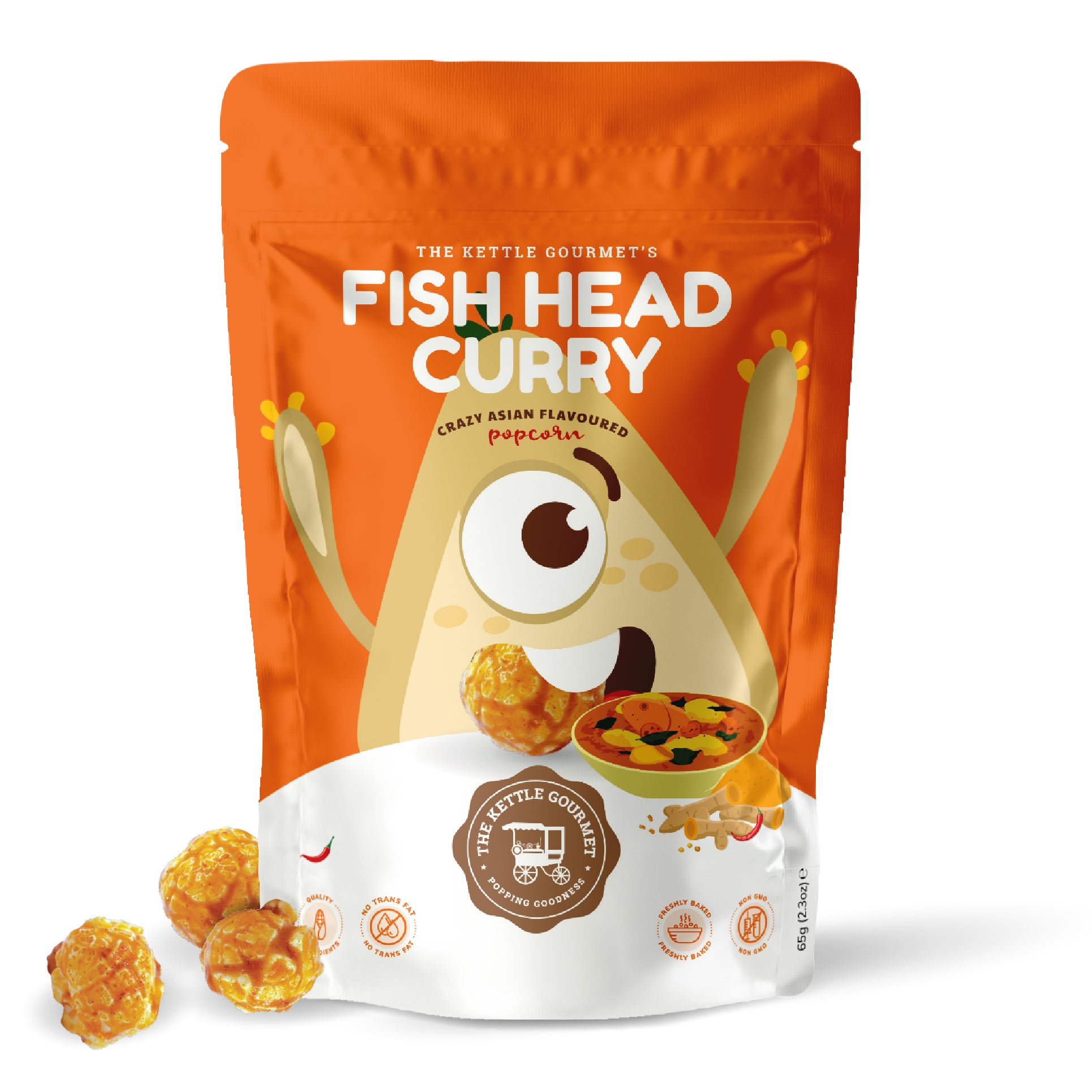 TKG Fish Head Curry (Crazy Asian Flavoured Popcorn)