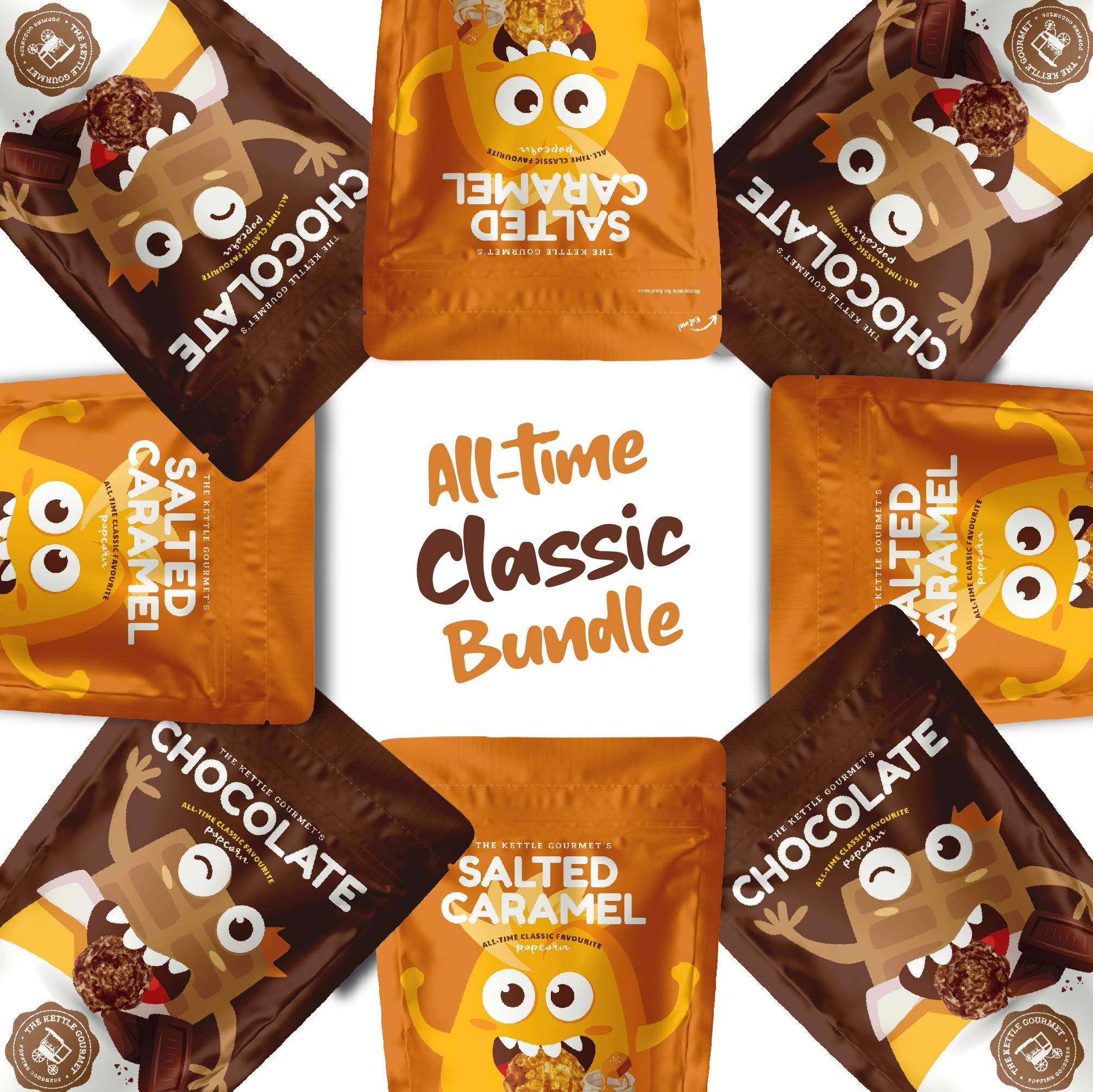 All-Time Classic Favourite Popcorn (8 Packs x 65g)