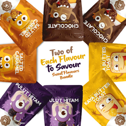 Sweet Flavours Popcorn Bundle (8 Packs x 65g)