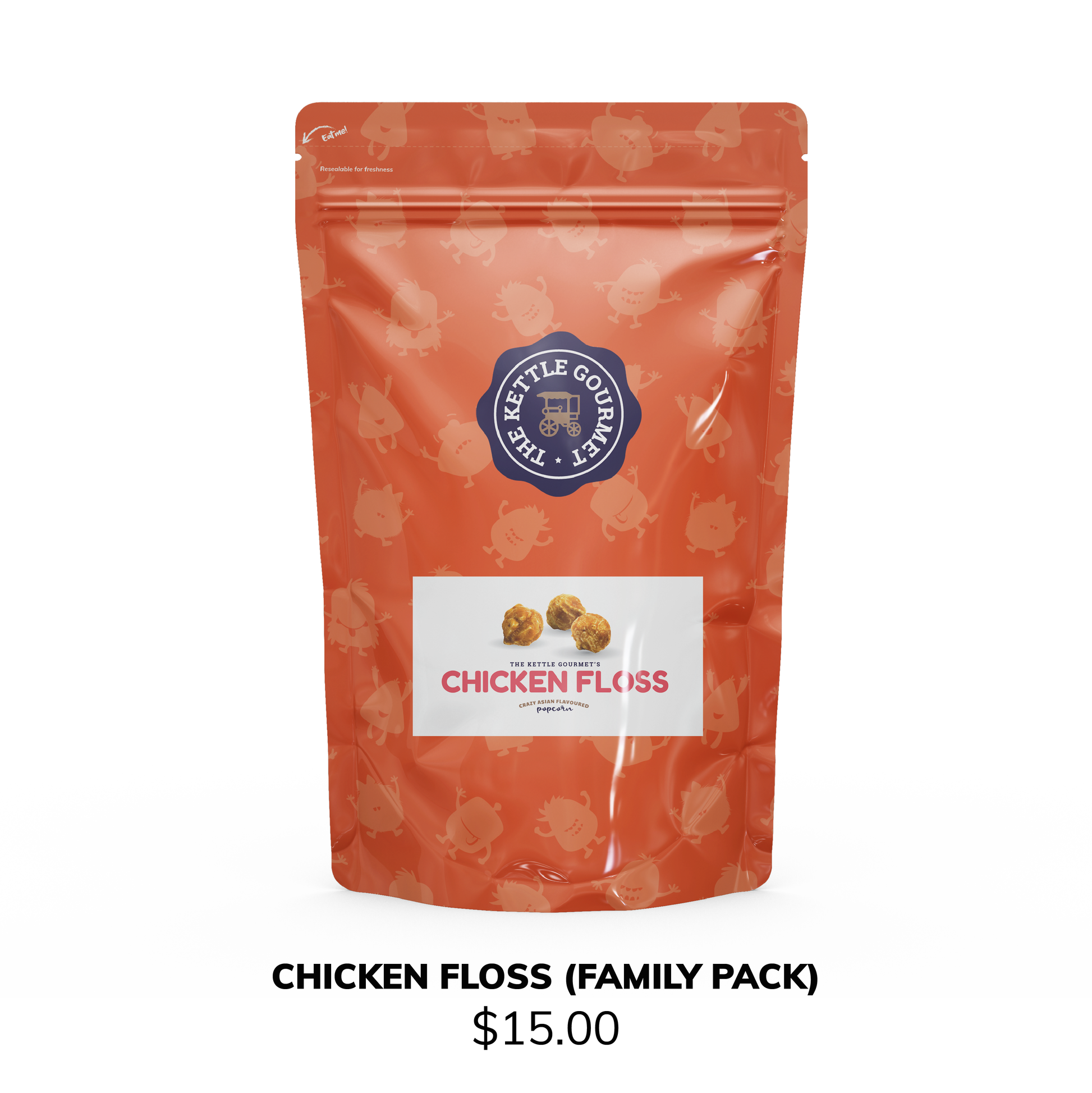 TKG Chicken Floss Flavoured Popcorn (Family Pack)
