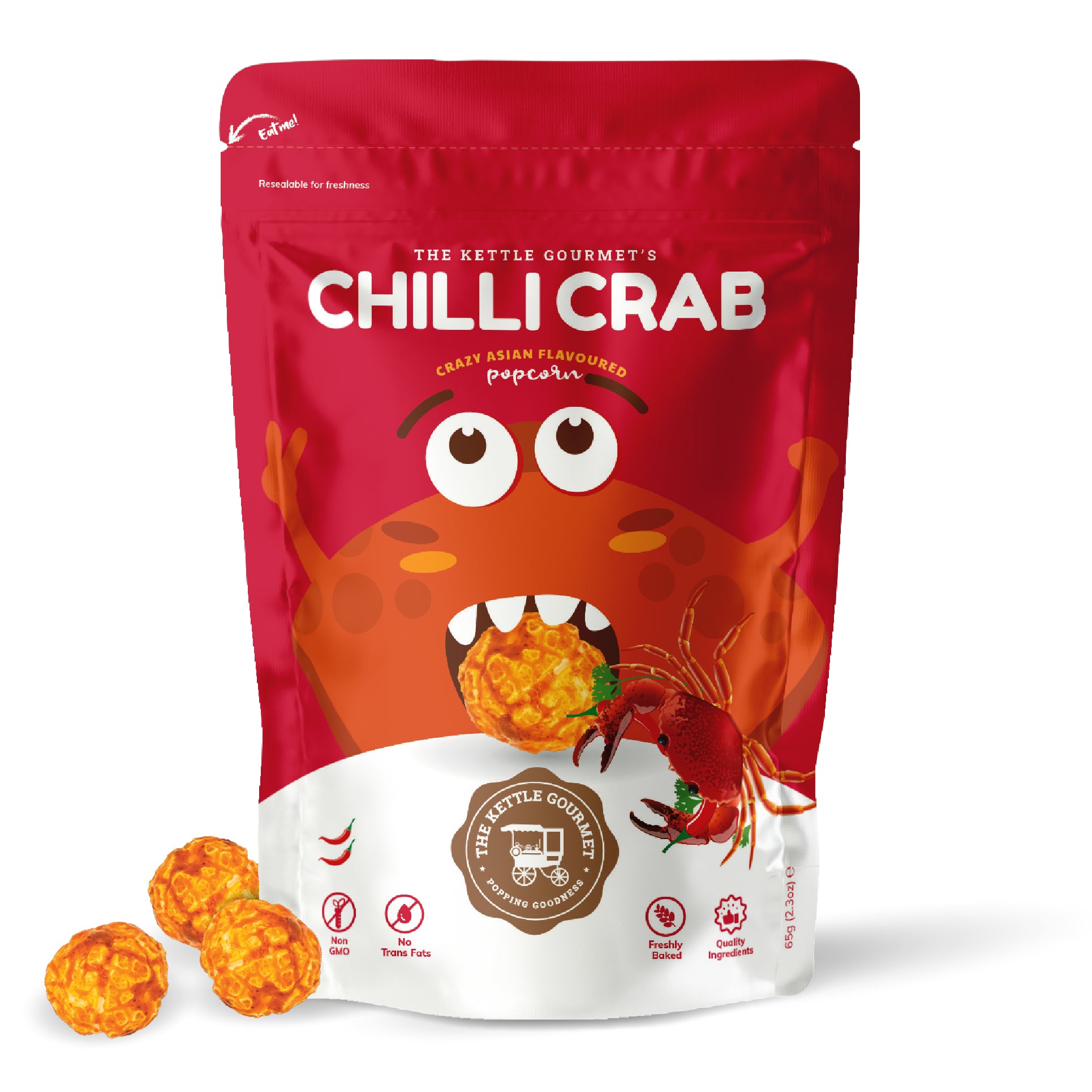 TKG Chilli Crab (Crazy Asian Flavoured Popcorn)