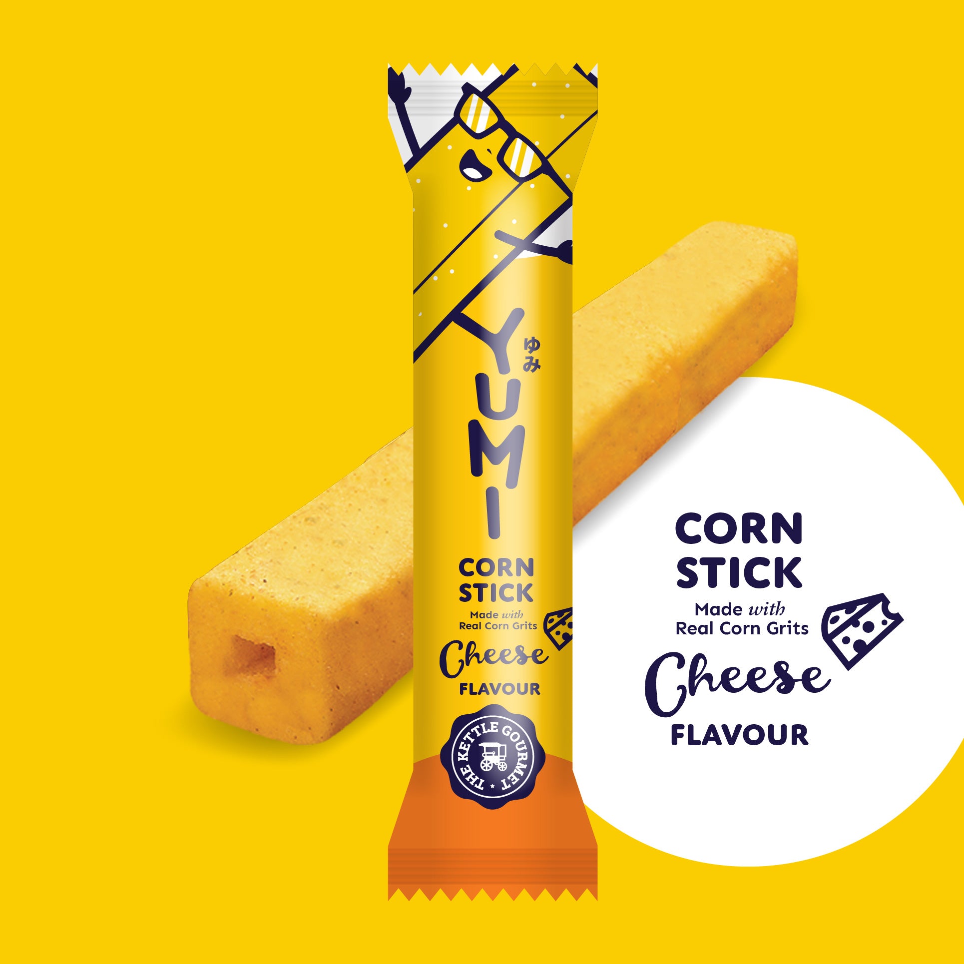 YUMI Cheese Corn Stick Bundle (6 x 20 sticks)